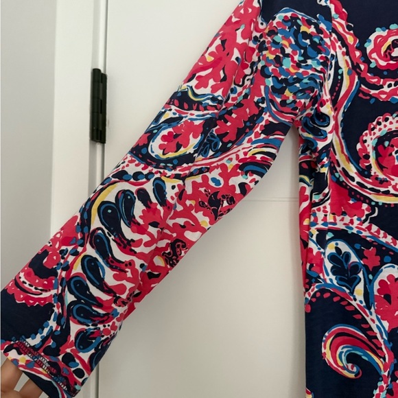 Lilly Pulitzer Alessia Long Sleeve Paisley Maxi Dress - Picture 5 of 8